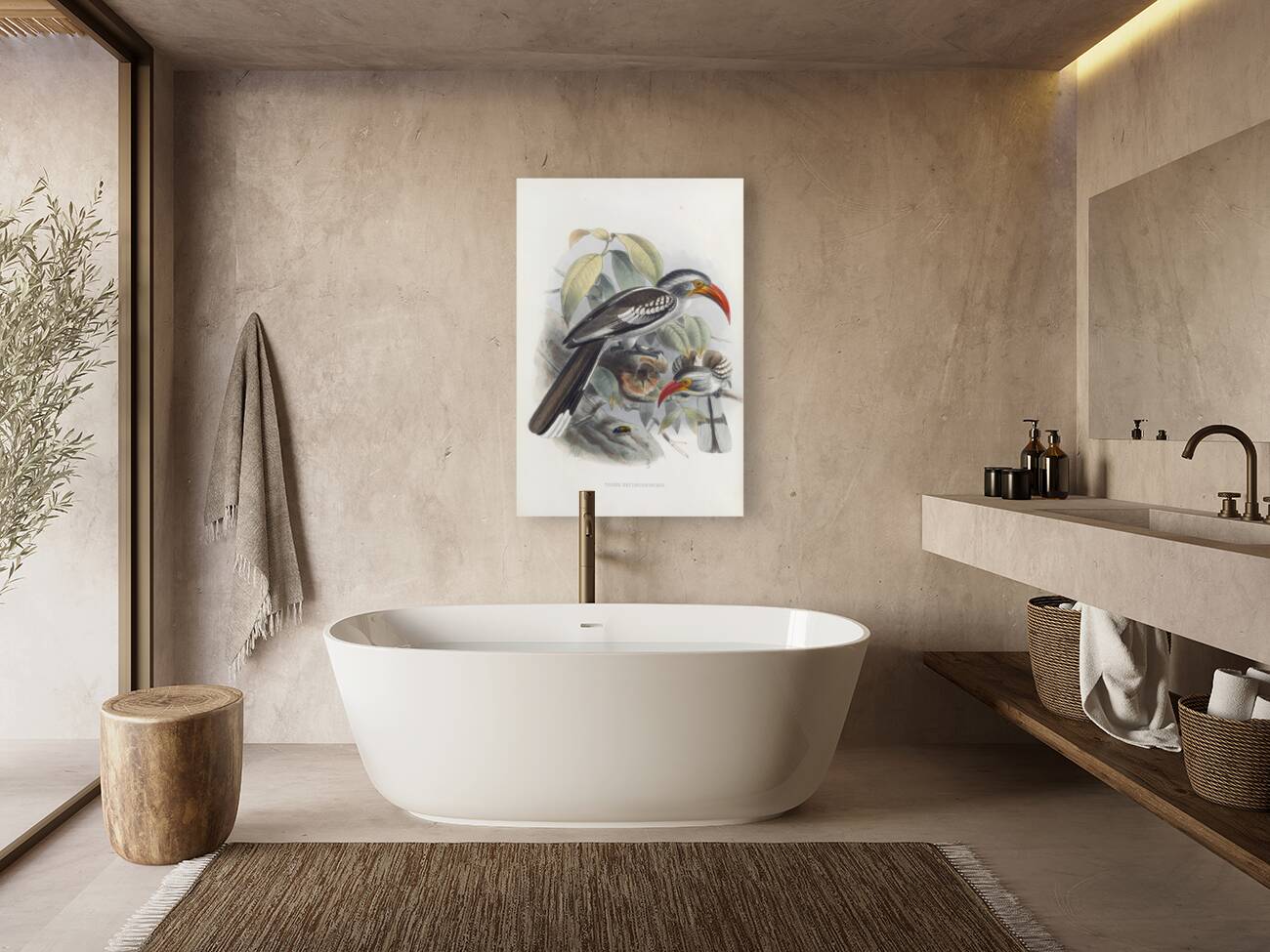 Tockus erythrorhynchus 1882 Reproduction