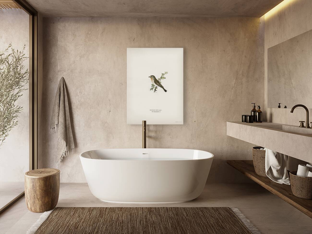 Red-breasted flycatcher ♂ Ficedula parva Reproduction