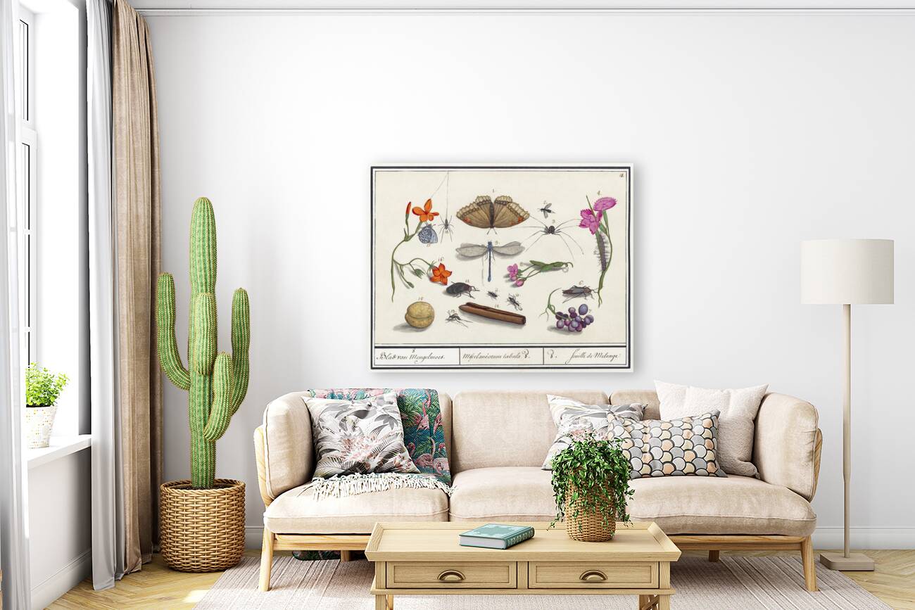 Nature ensemble in vintage style Reproduction