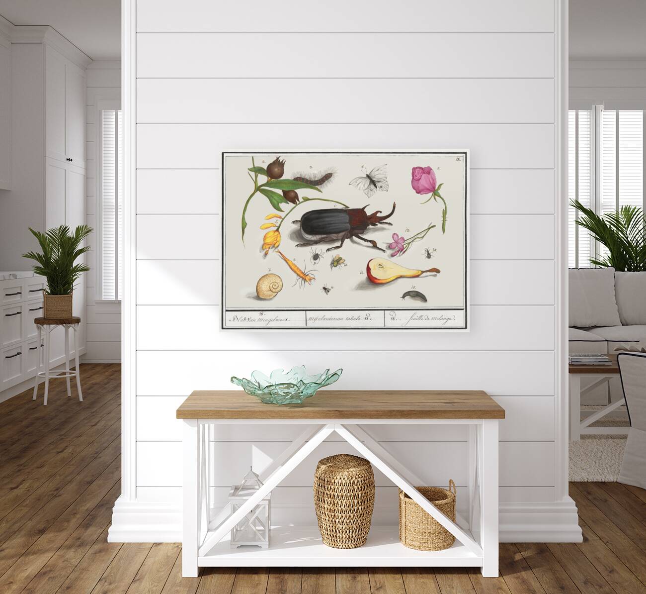 Nature ensemble in vintage style Reproduction