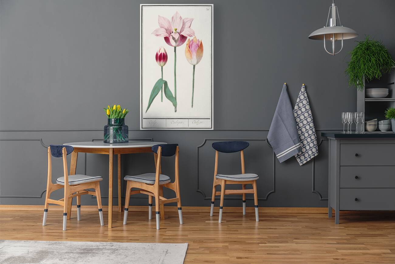 Tulip in vintage style Reproduction