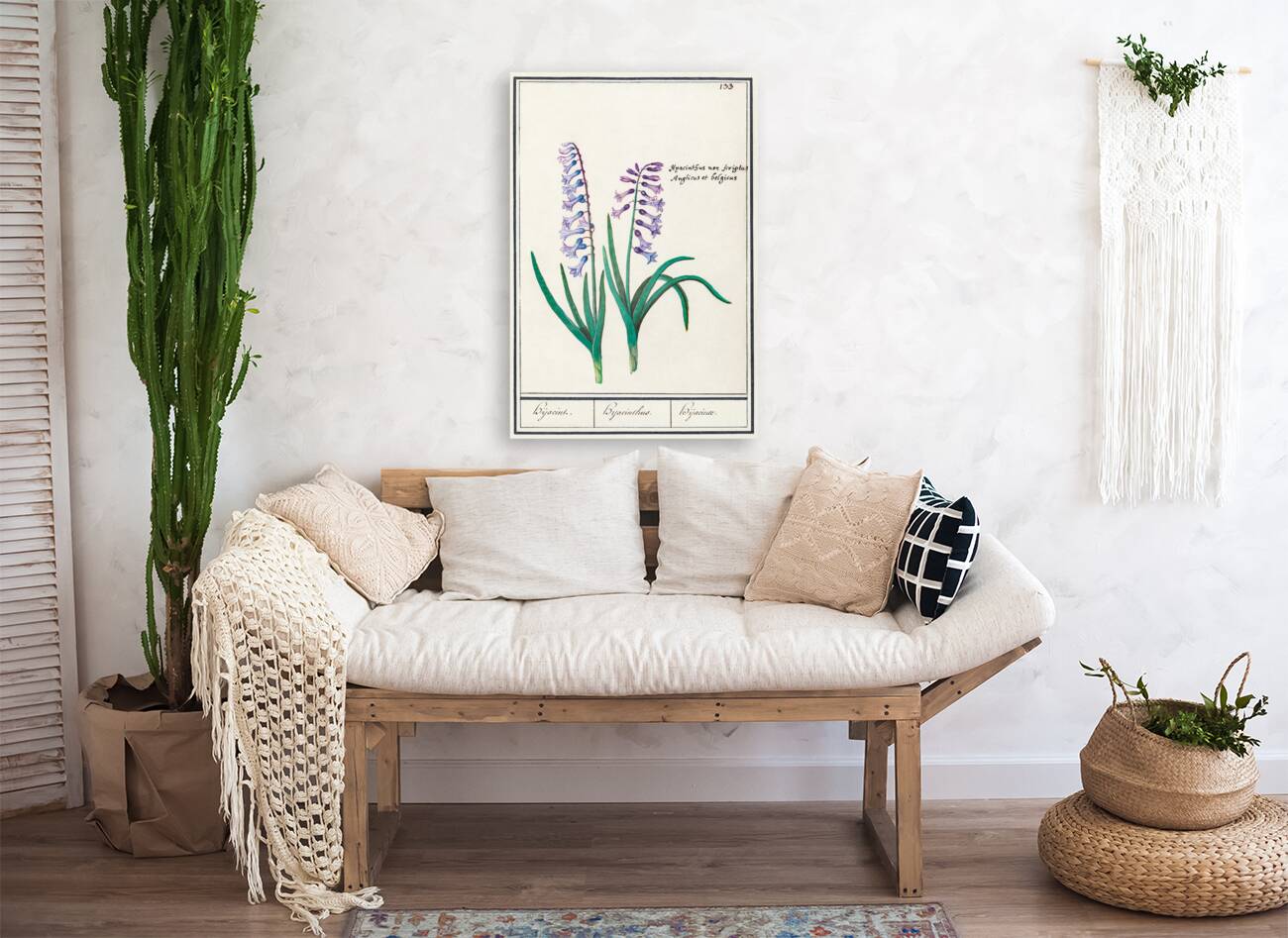 Hyacinth in vintage style Reproduction