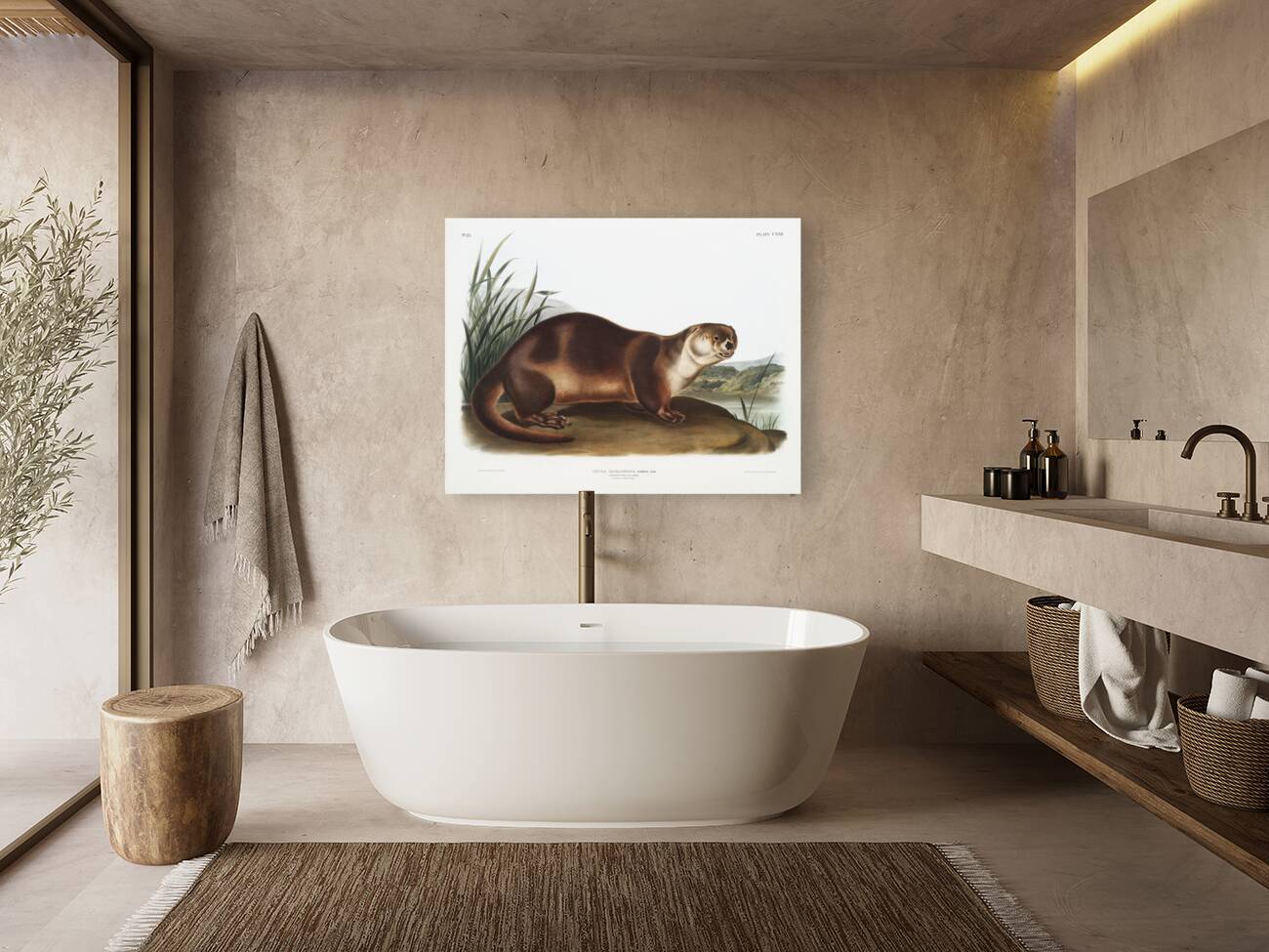 Canada Otter Lutra Canadensis  Reproduction