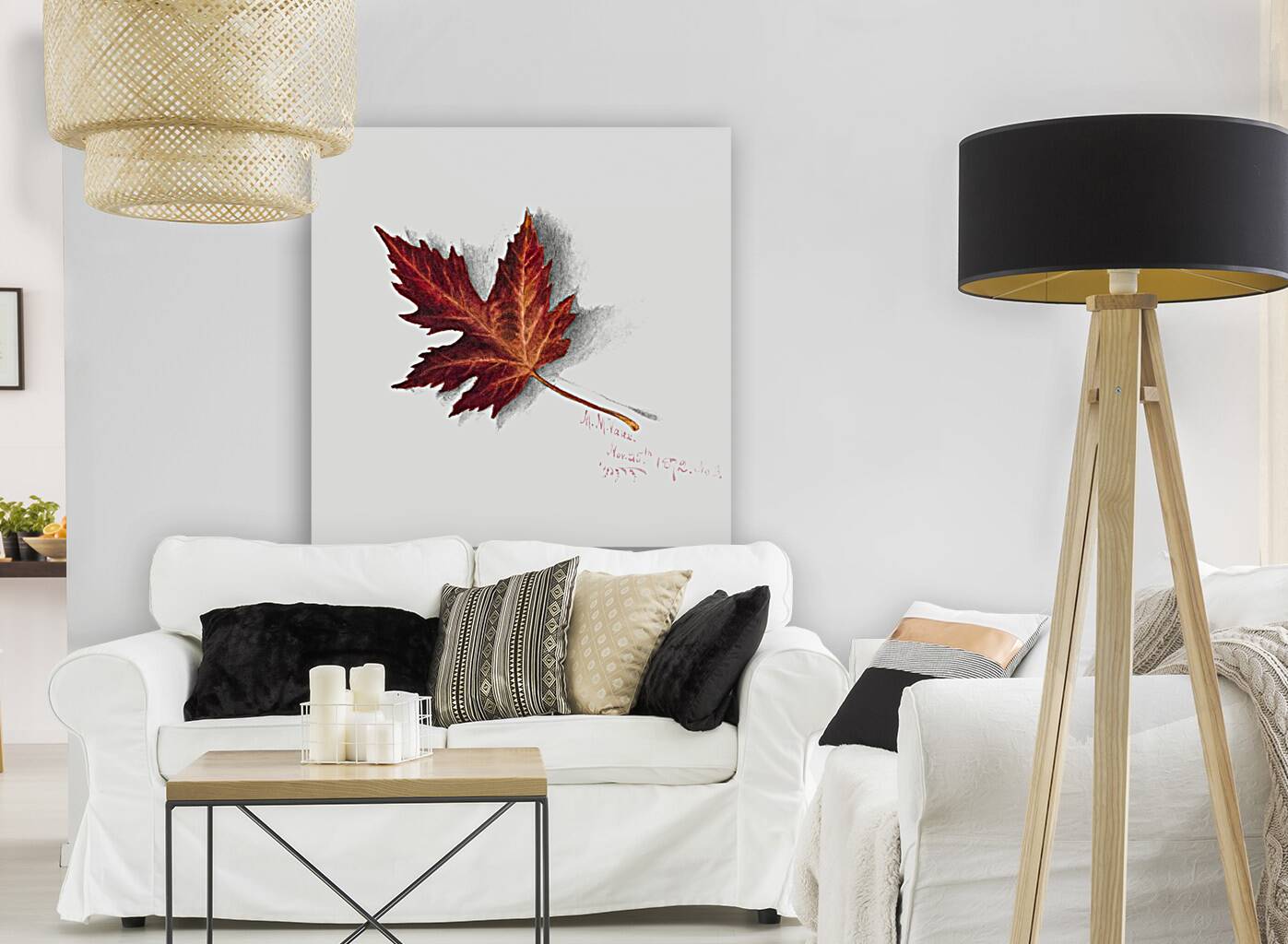 Autumn Leaf 1874 Reproduction