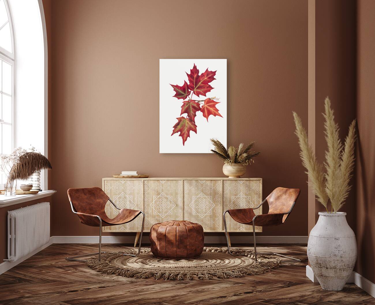 Autumn Leaves 1874  Reproduction