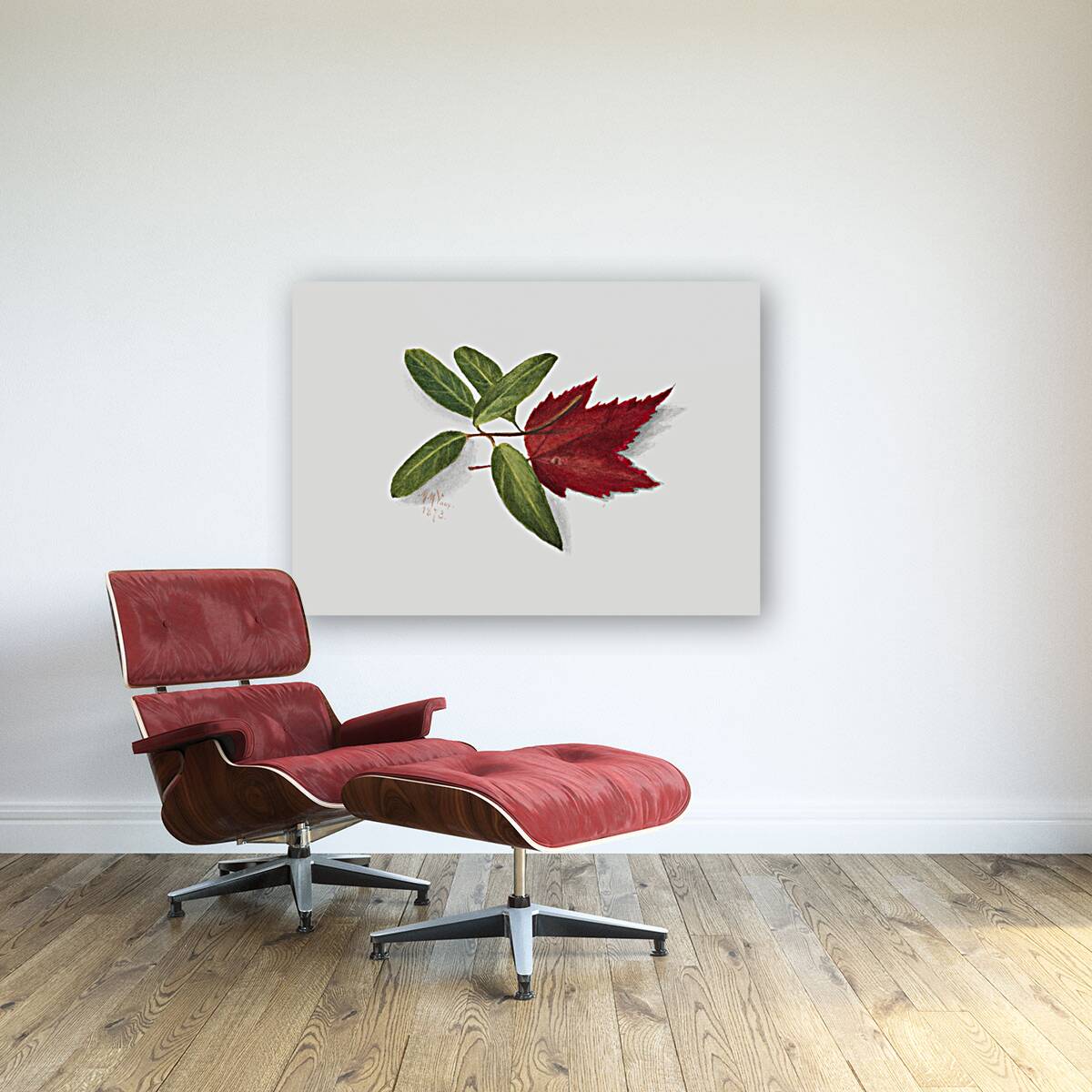 Autumn Leaves 1874 Reproduction