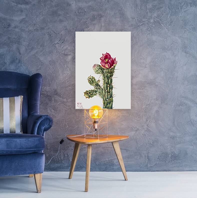 Walkingstick Cholla Opuntia imbricata 1934 Reproduction