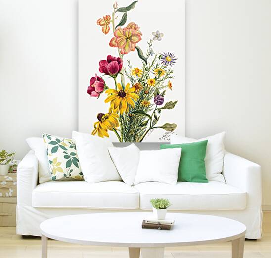 Group of Flowers 1881 Reproduction