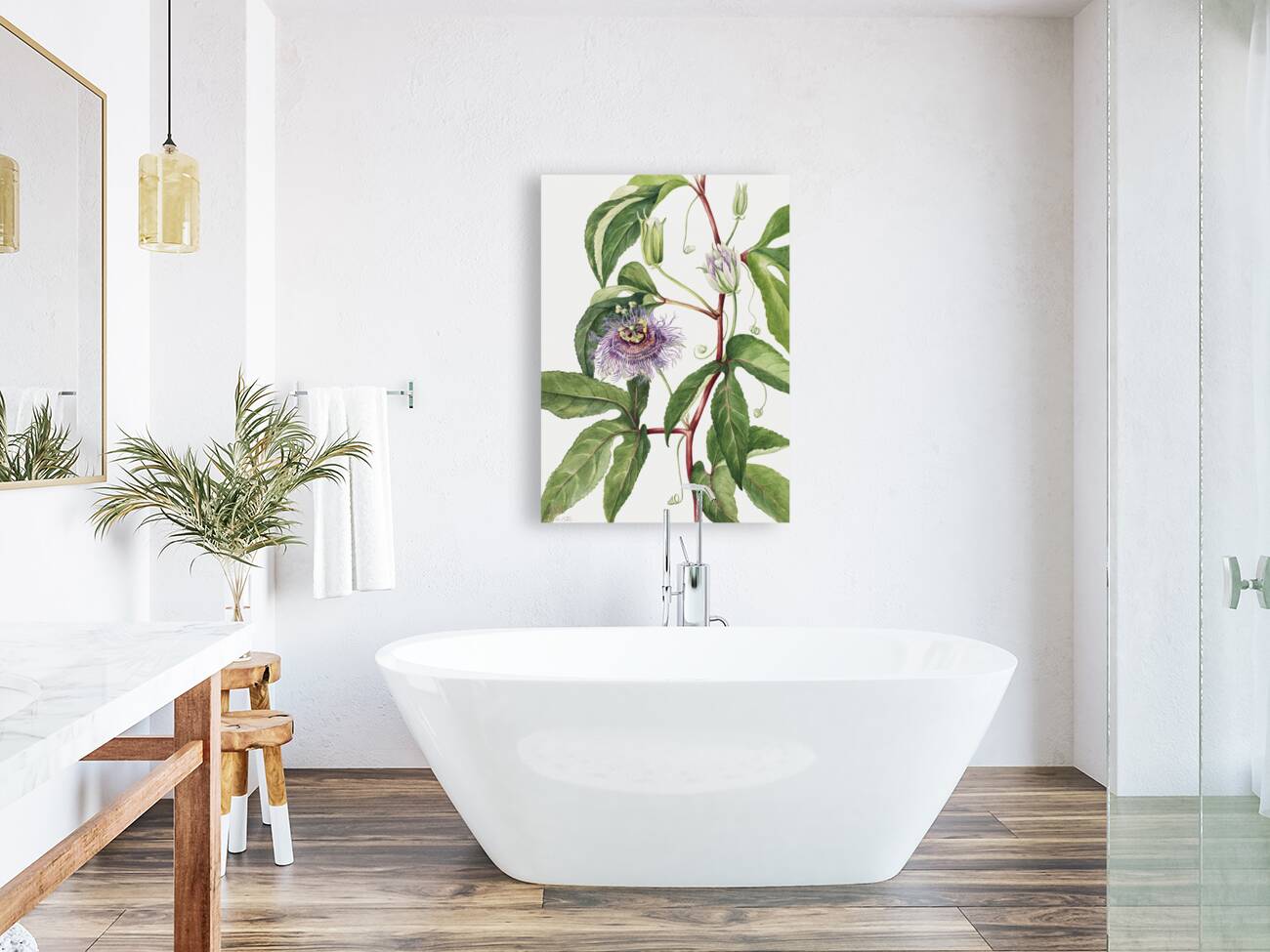 Maypop Passiflora incarnata 1926 Reproduction