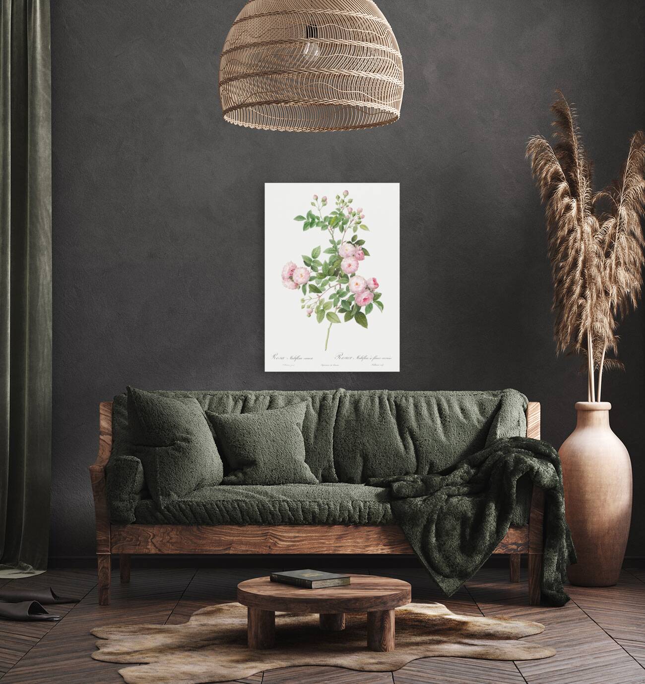 Pink baby roses Reproduction