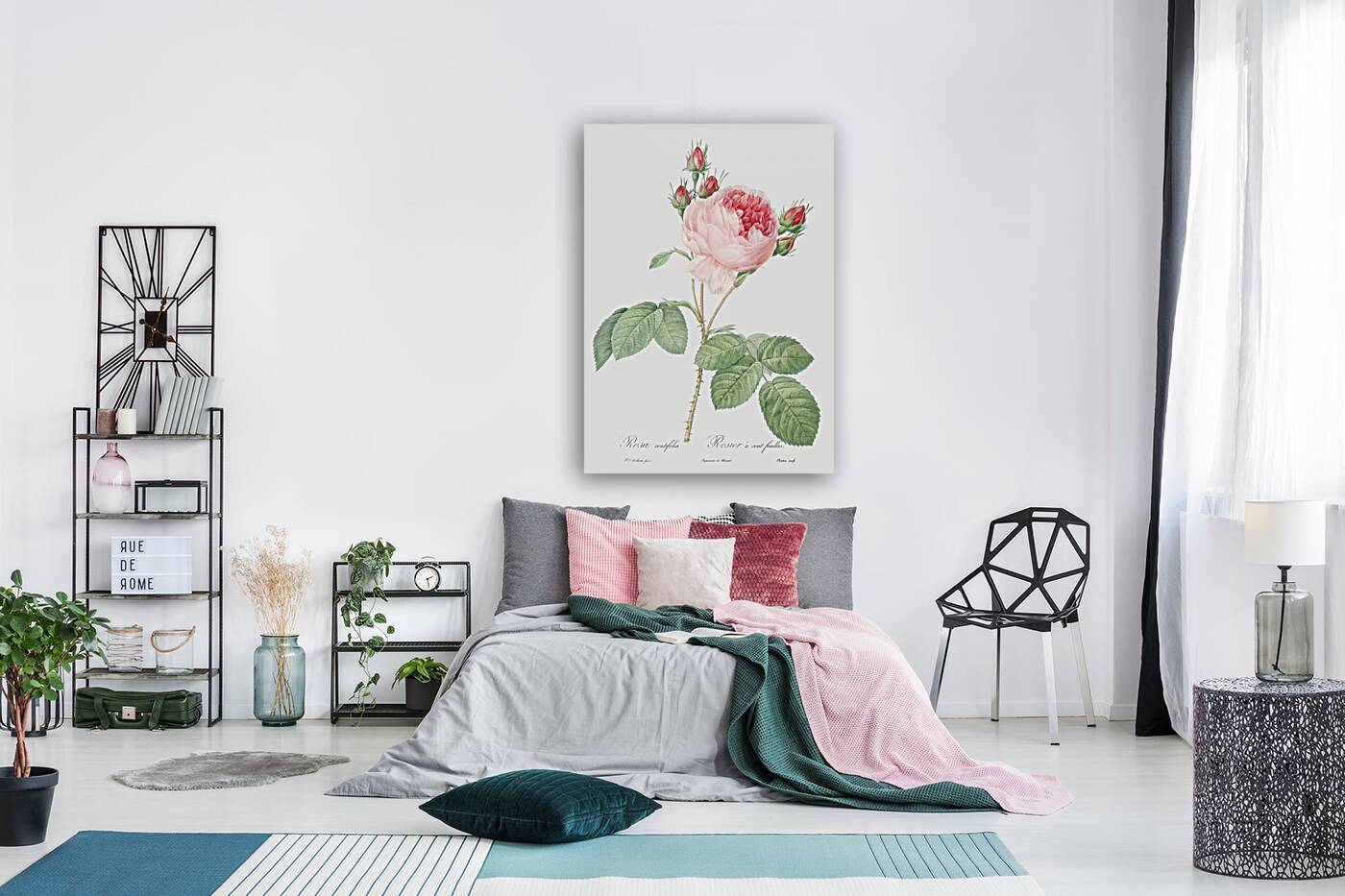 Vintage Provence rose Reproduction