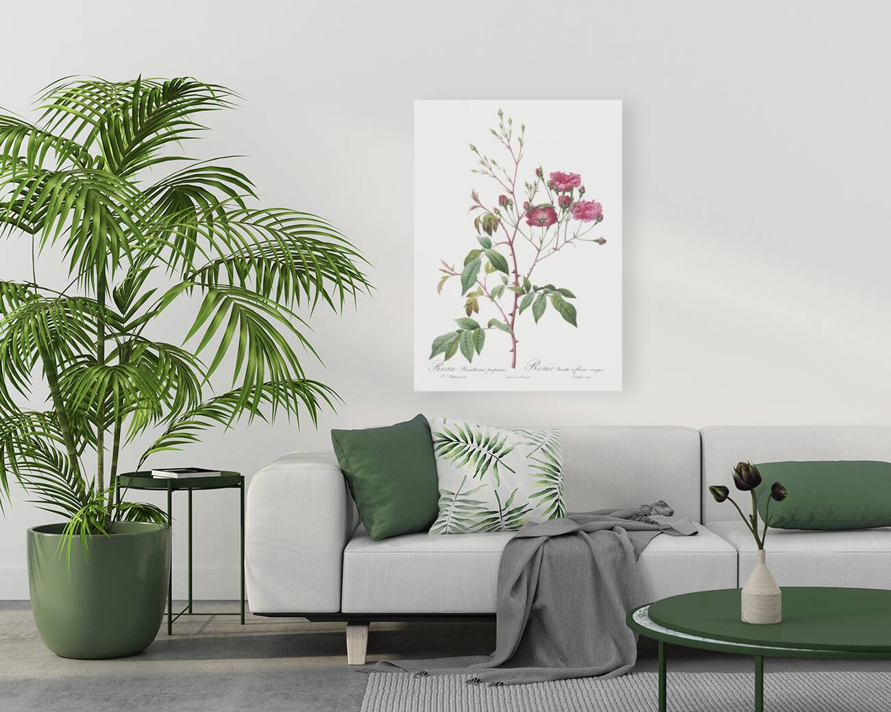 Pink noisette roses Reproduction