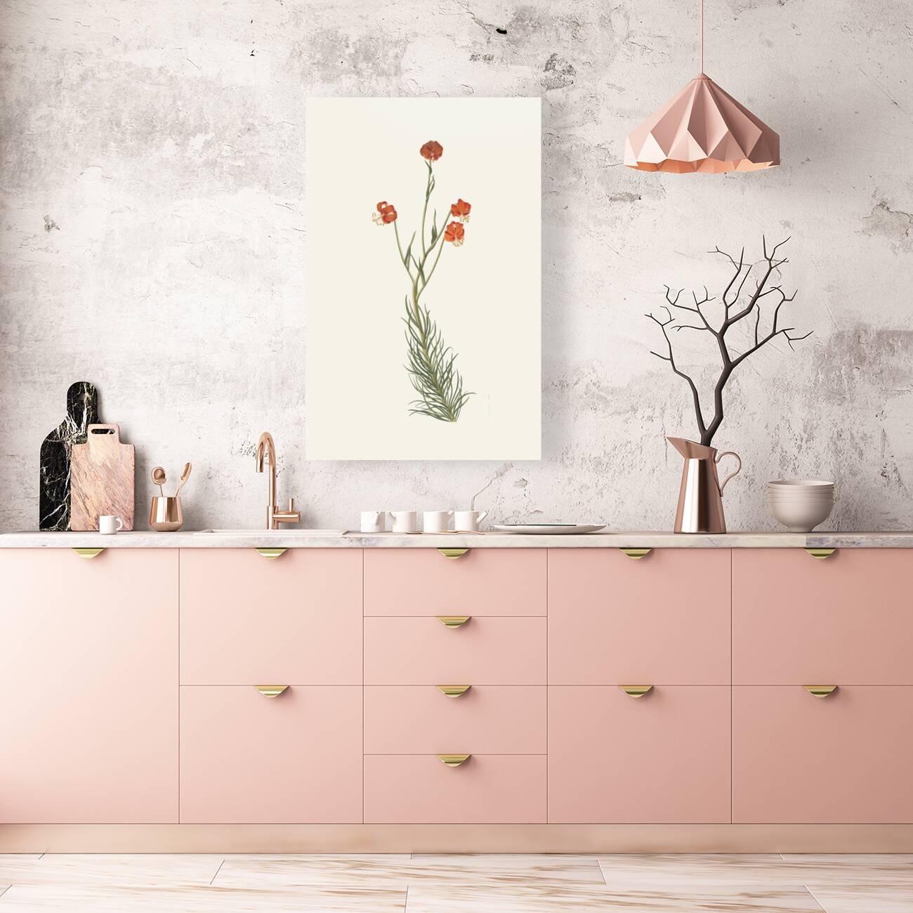 Lilium Pyrenaicum 1834 Reproduction