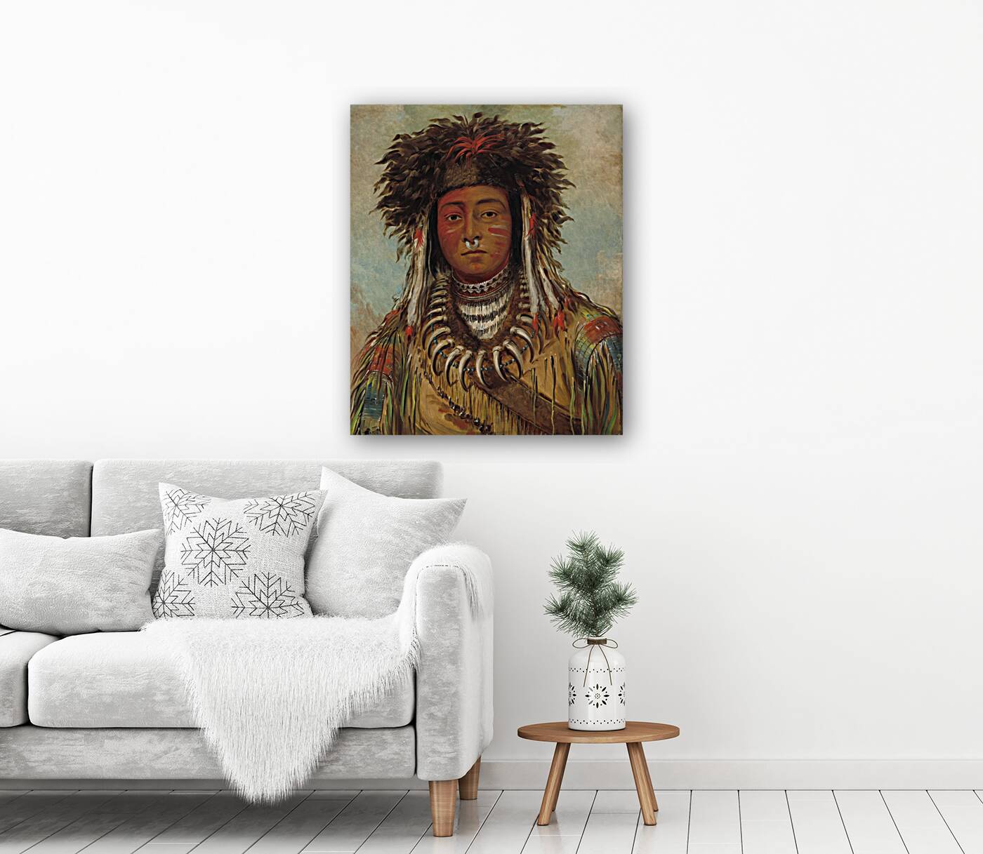 Boy Chief – Ojibbeway 1843 Reproduction