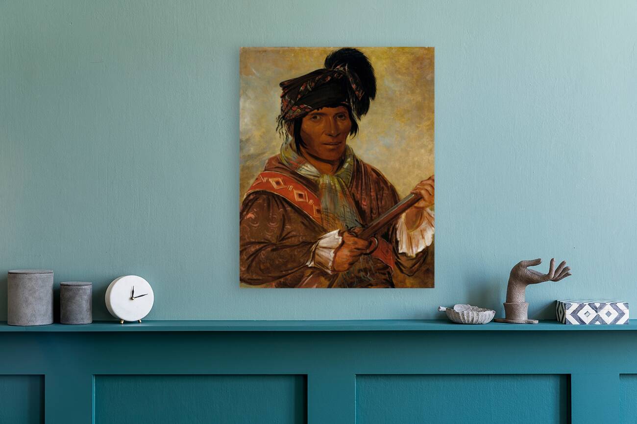 Co-Ee-Há-Jo a Chief 1838 Reproduction