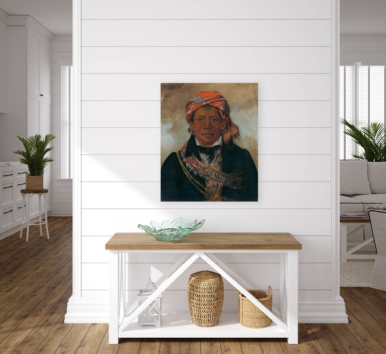 Bód-A-Sin Chief of The Tribe 1830 Reproduction
