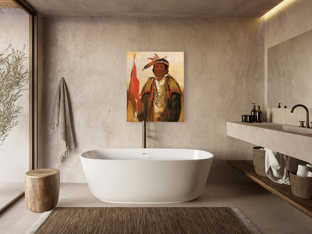 Ke-Chím-Qua Big Bear 1830 Reproduction