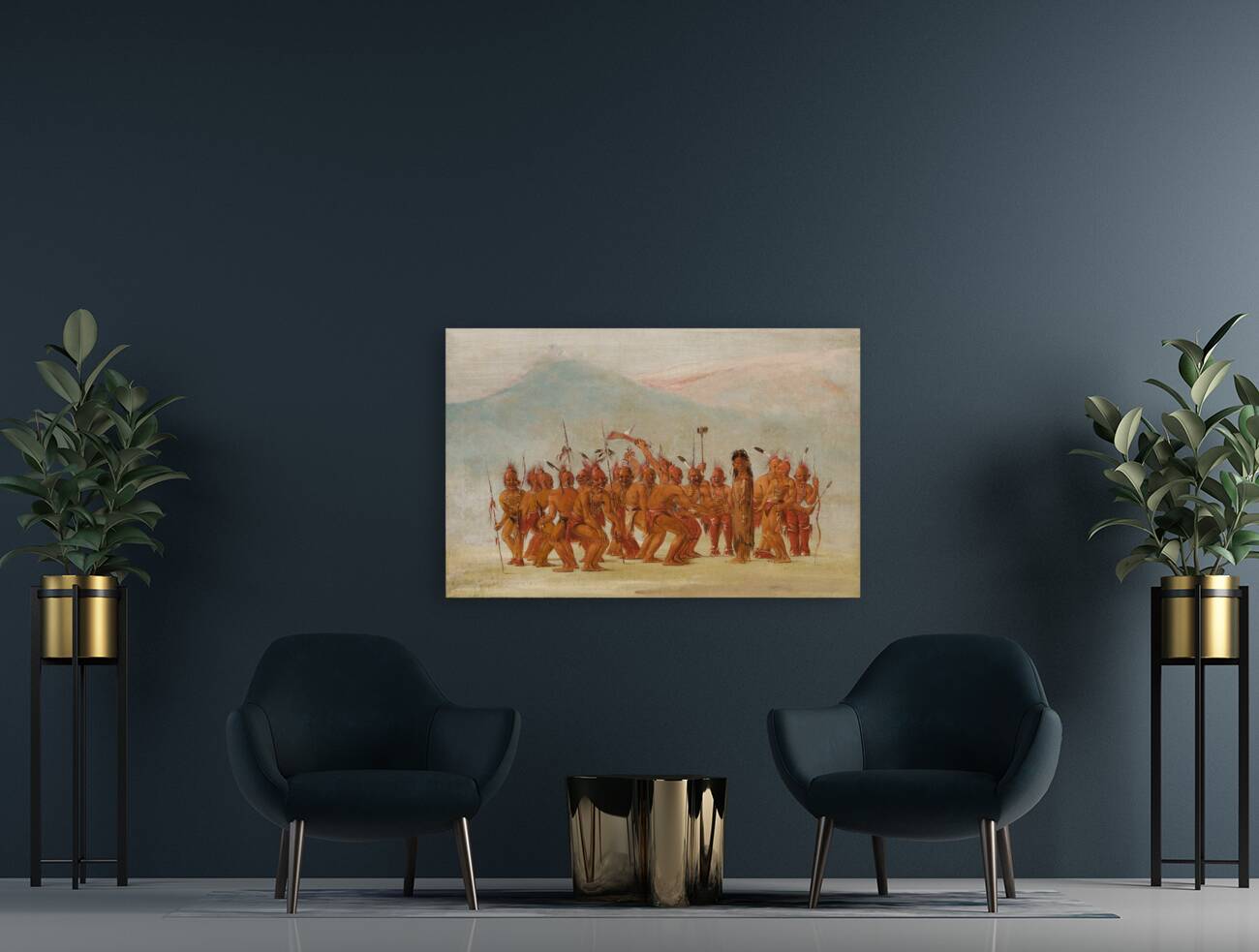 Dance To The Berdash 1835-1837 Reproduction