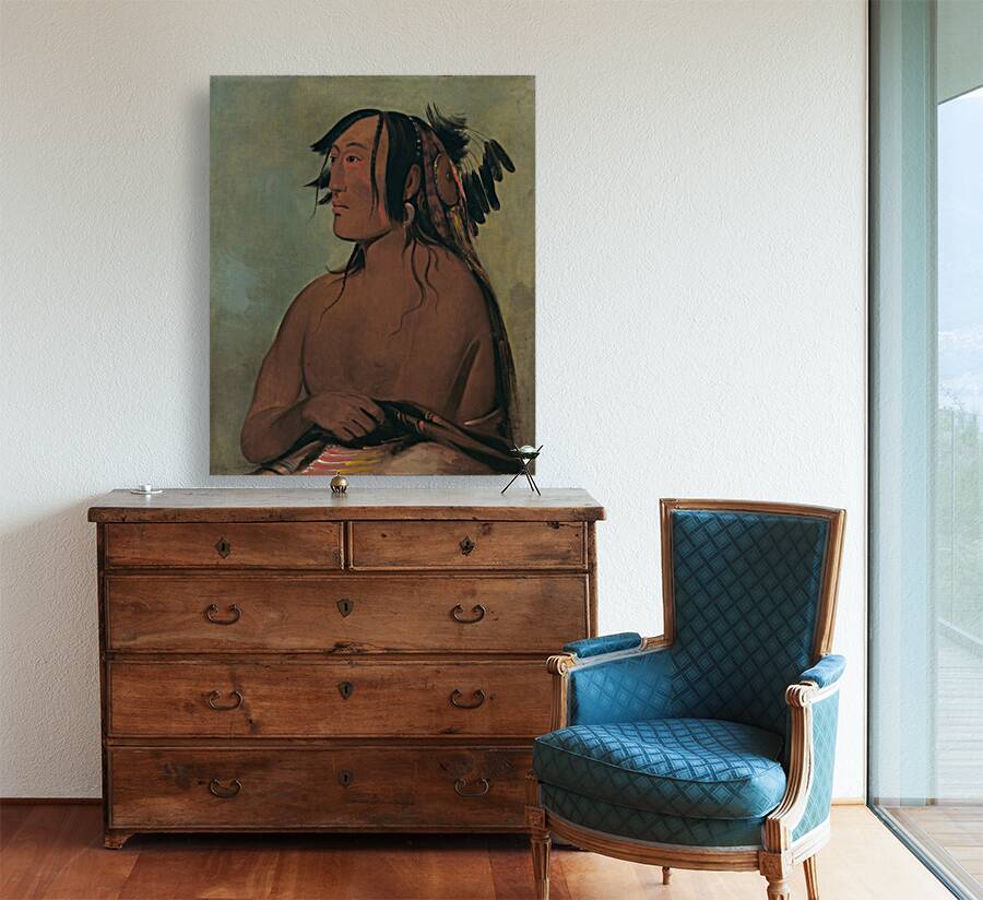 Pa-Ris-Ka-Roó-Pa Two Crows The Younger 1832 Reproduction