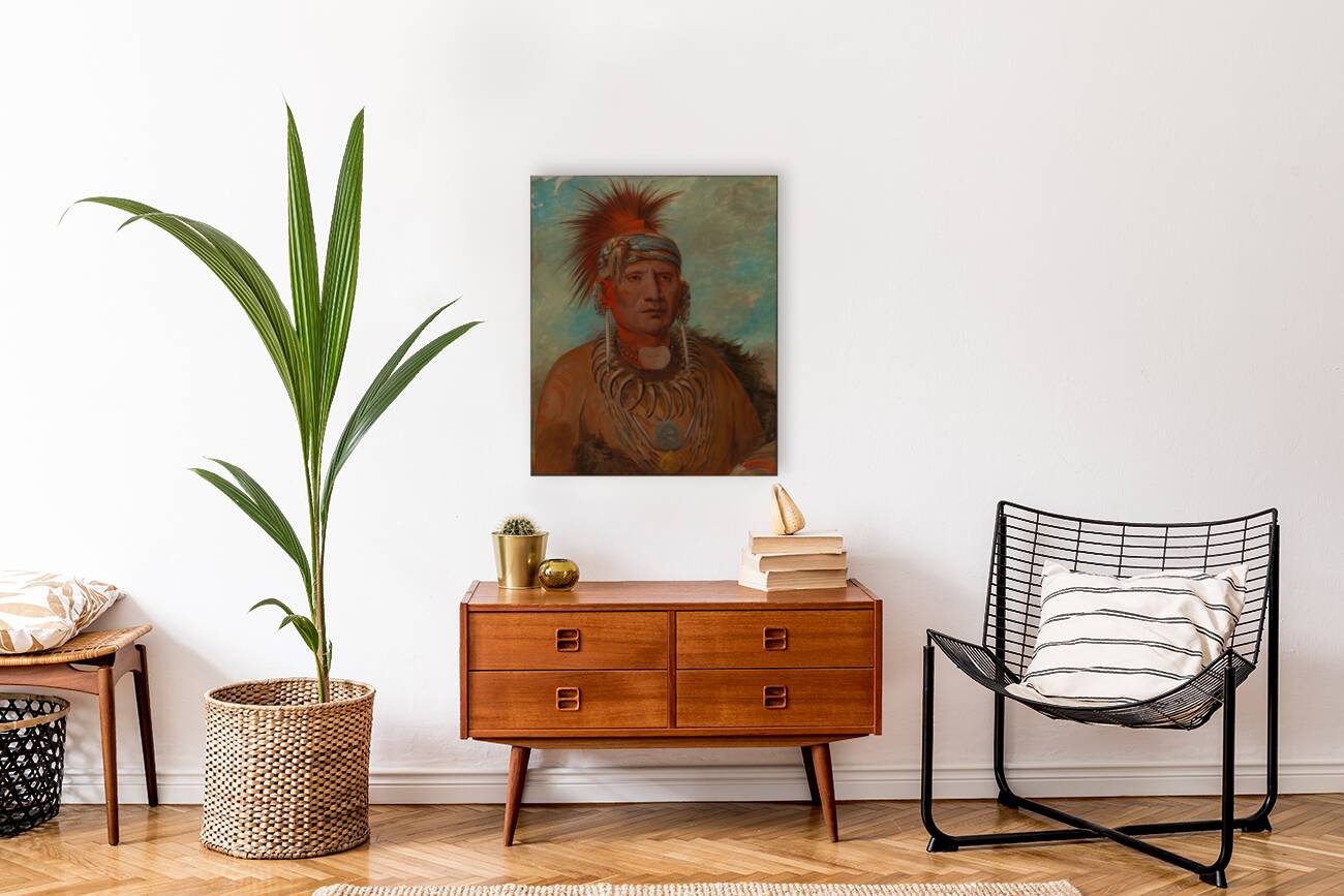 Neu-Mon-Ya Walking Rain War Chief 1844-1845 Reproduction