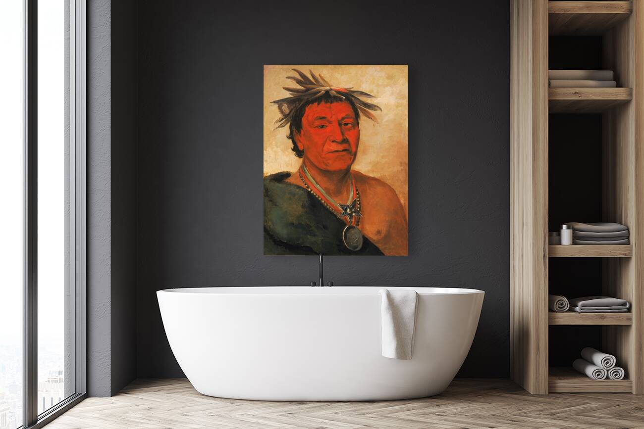 O-Ho-Páh-Sha Small Whoop a Distinguished Warrior 1831 Reproduction