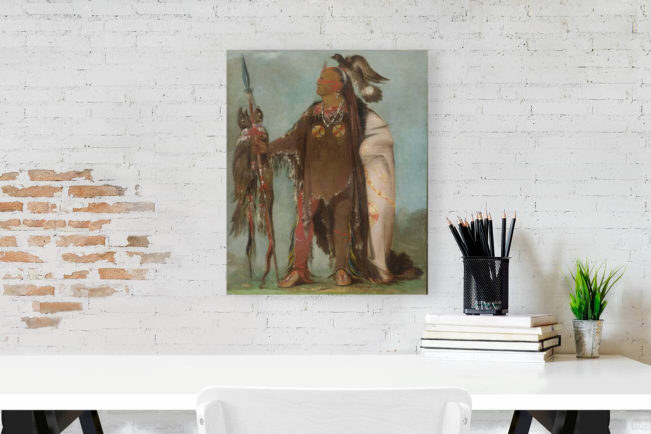 Pa-Rís-Ka-Róo-Pa Two Crows a Band Chief 1832 Reproduction