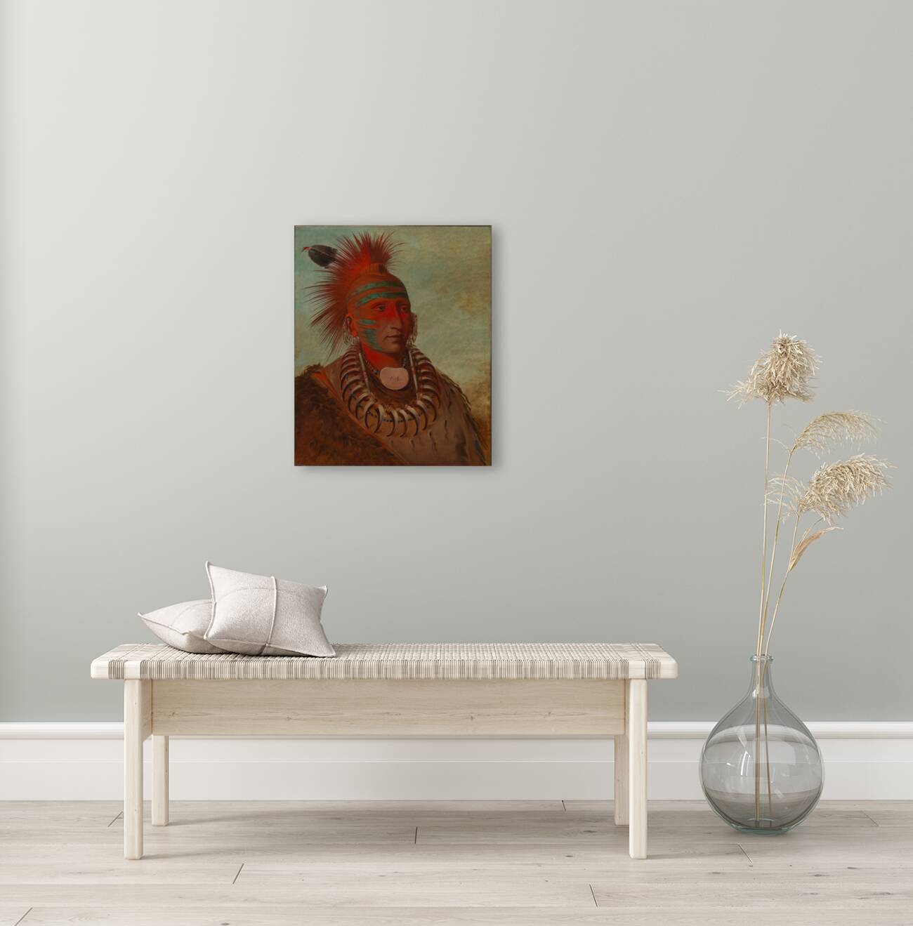 No-Ho-Mun-Ya One Who Gives No Attention 1844 Reproduction