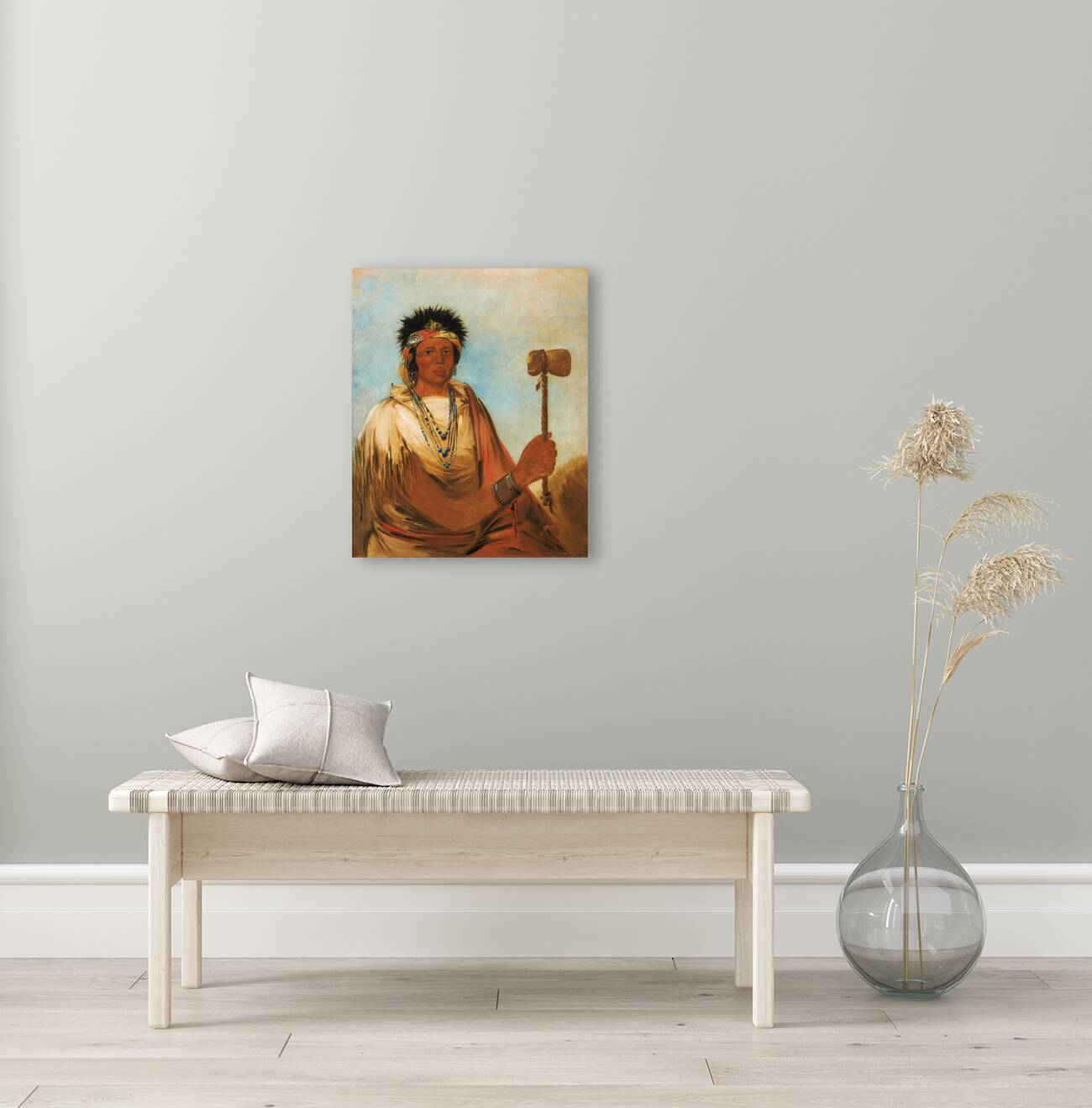 Men-Són-Se-Ah Left Hand a Warrior 1830 Reproduction