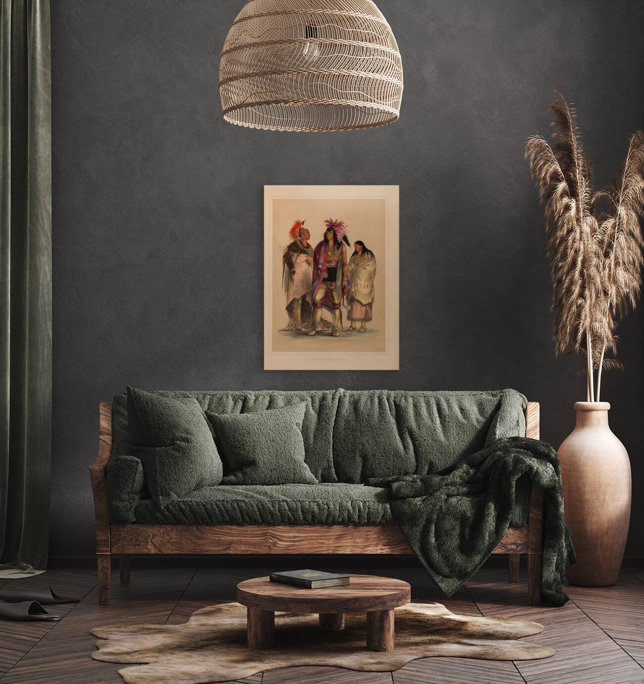 North American Indian Portfolio 1844 Reproduction