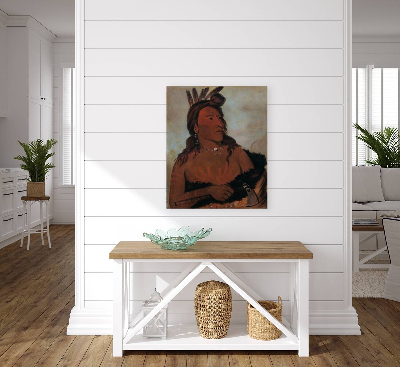 Mah-Tó-Che-Ga Little Bear a Hunkpapa Brave 1832 Reproduction