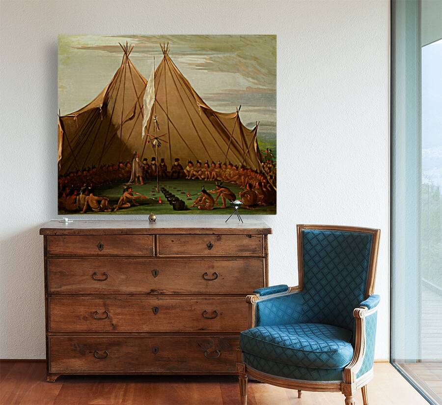 Sioux Dog Feast 1832-1837 Reproduction