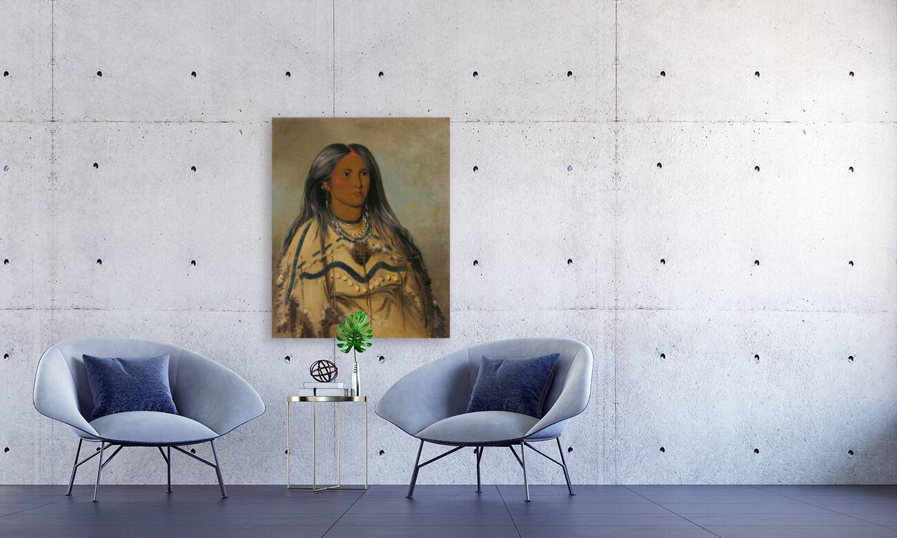 Sha-Kó-Ka Mint a Pretty Girl 1832 Reproduction