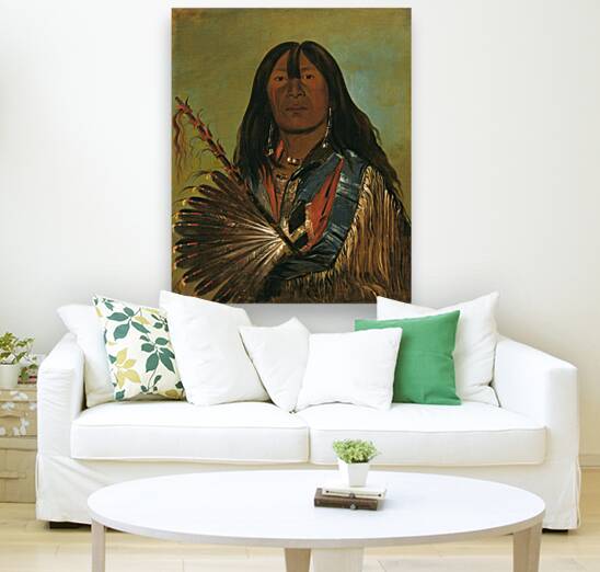 Shón-Ka The Dog Chief of The Bad Arrow Points Band 1832 Reproduction