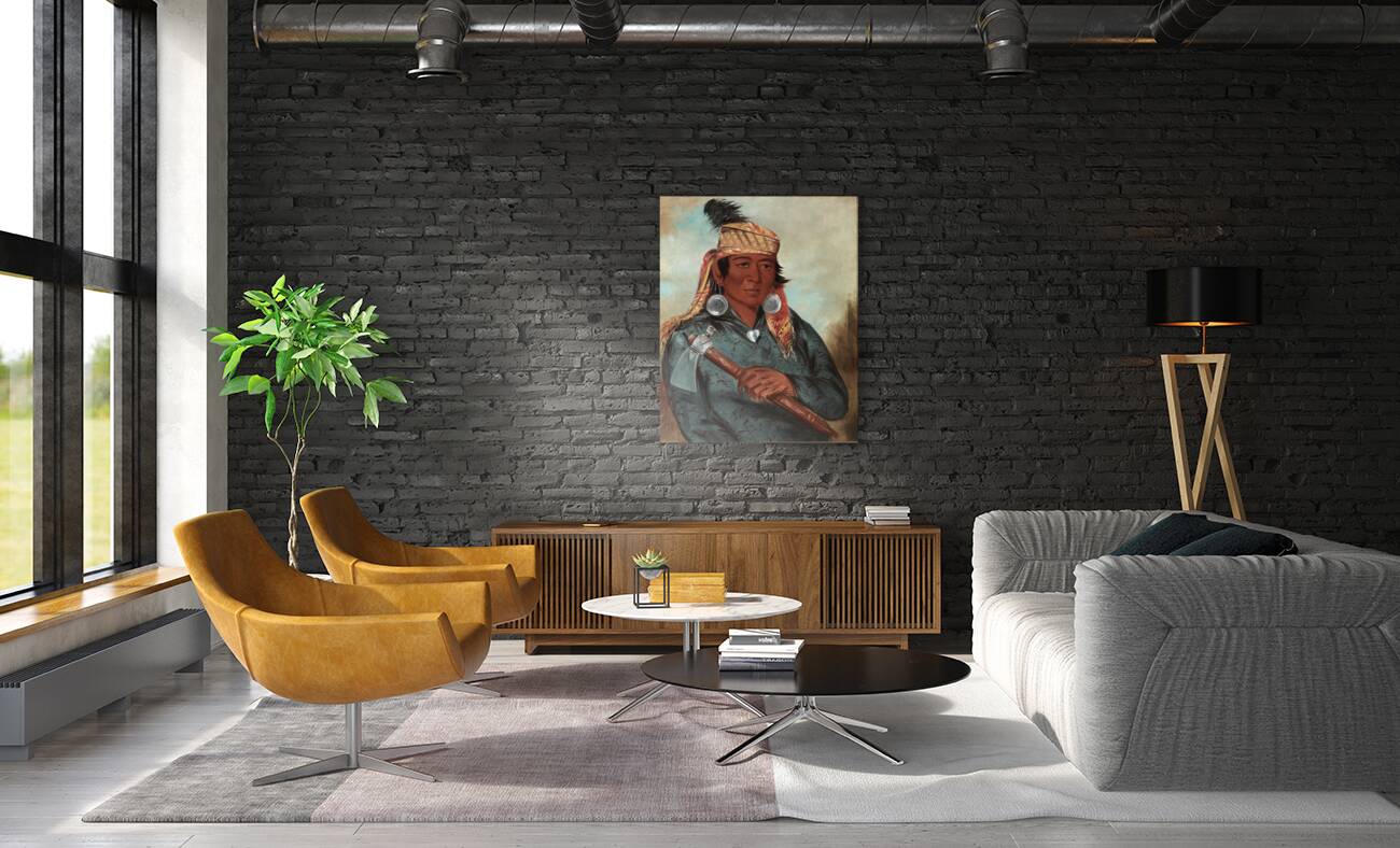 Wáh-Pe-Say The White 1830 Reproduction