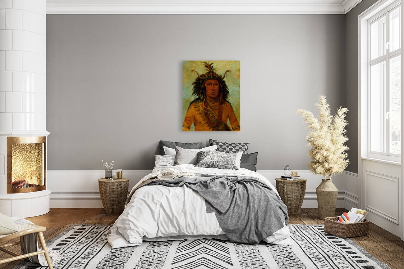 Say-Say-Gon Hail Storm War Chief 1845 Reproduction