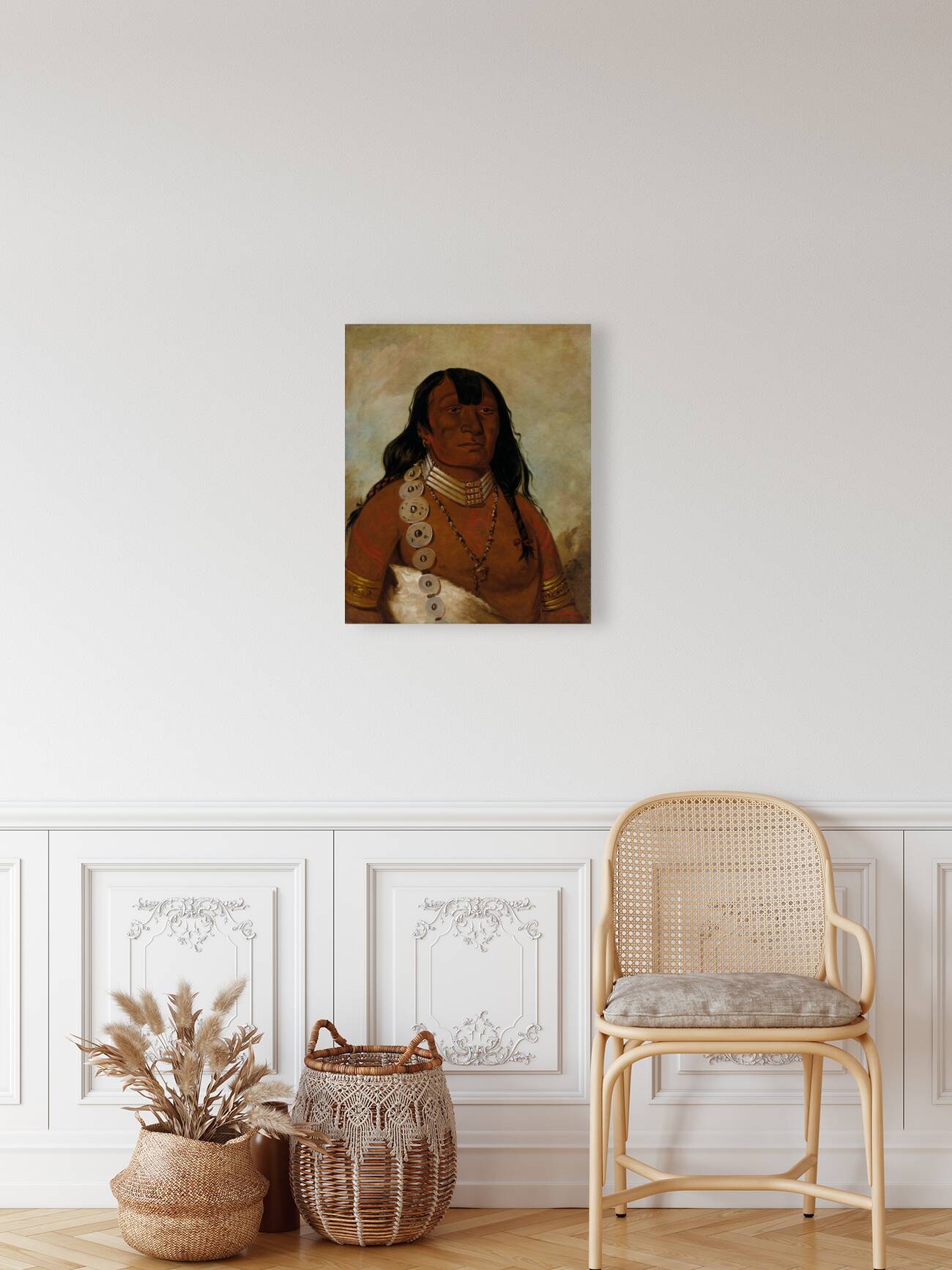 Téh-Tóot-Sah Better Known As Tohausen Little Bluff First Chief 1834 Reproduction