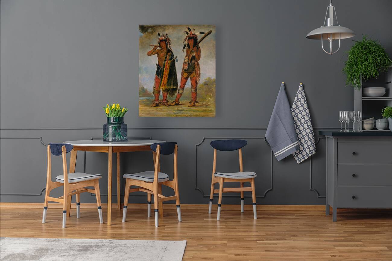 Two Young Men 1835 Reproduction