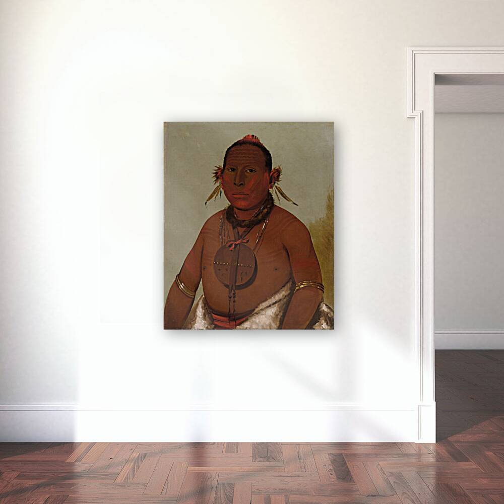 Wa-Sáw-Me-Saw Roaring Thunder Youngest Son of Black Hawk 1832 Reproduction