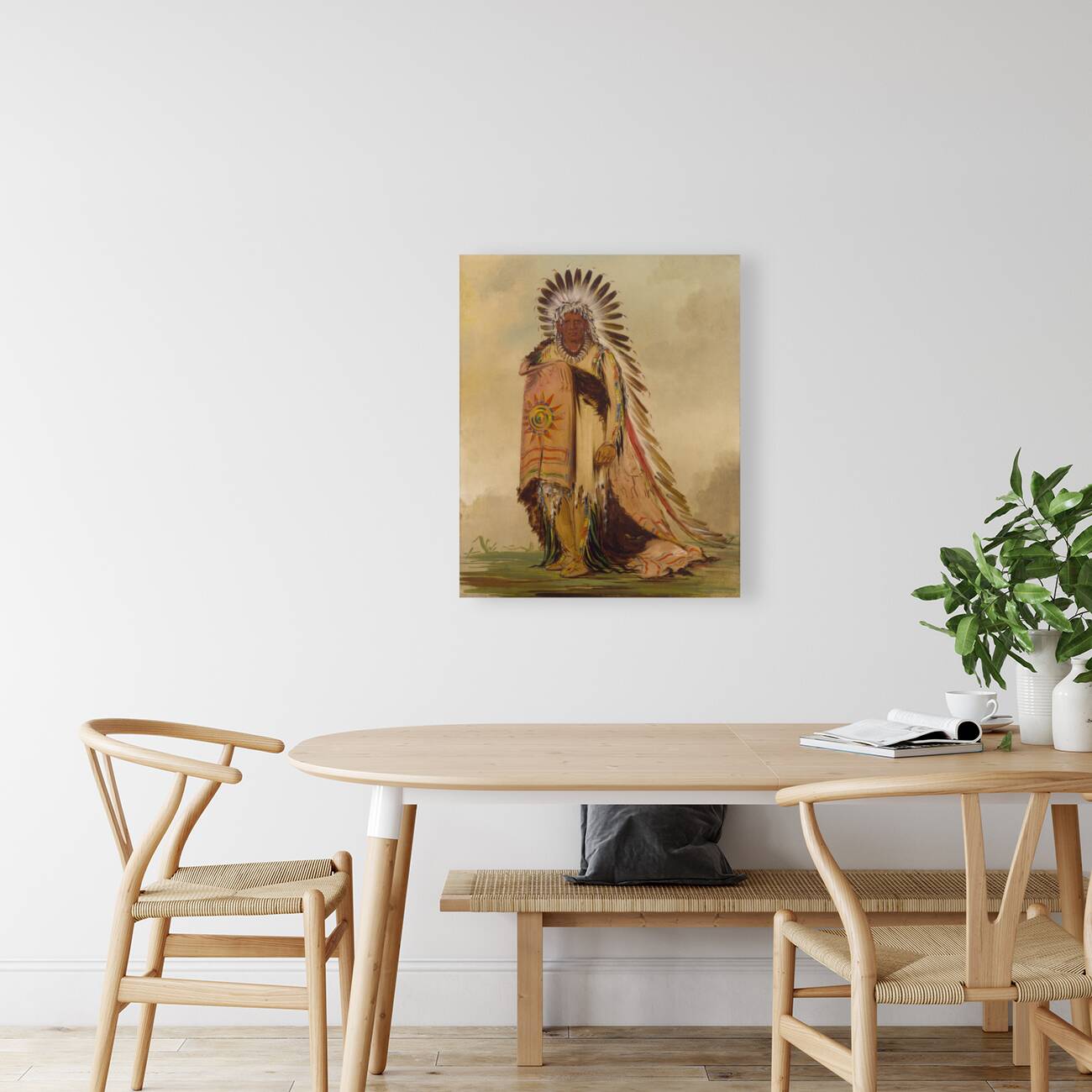 Wán-Ee-Ton Chief of The Tribe 1832 Reproduction