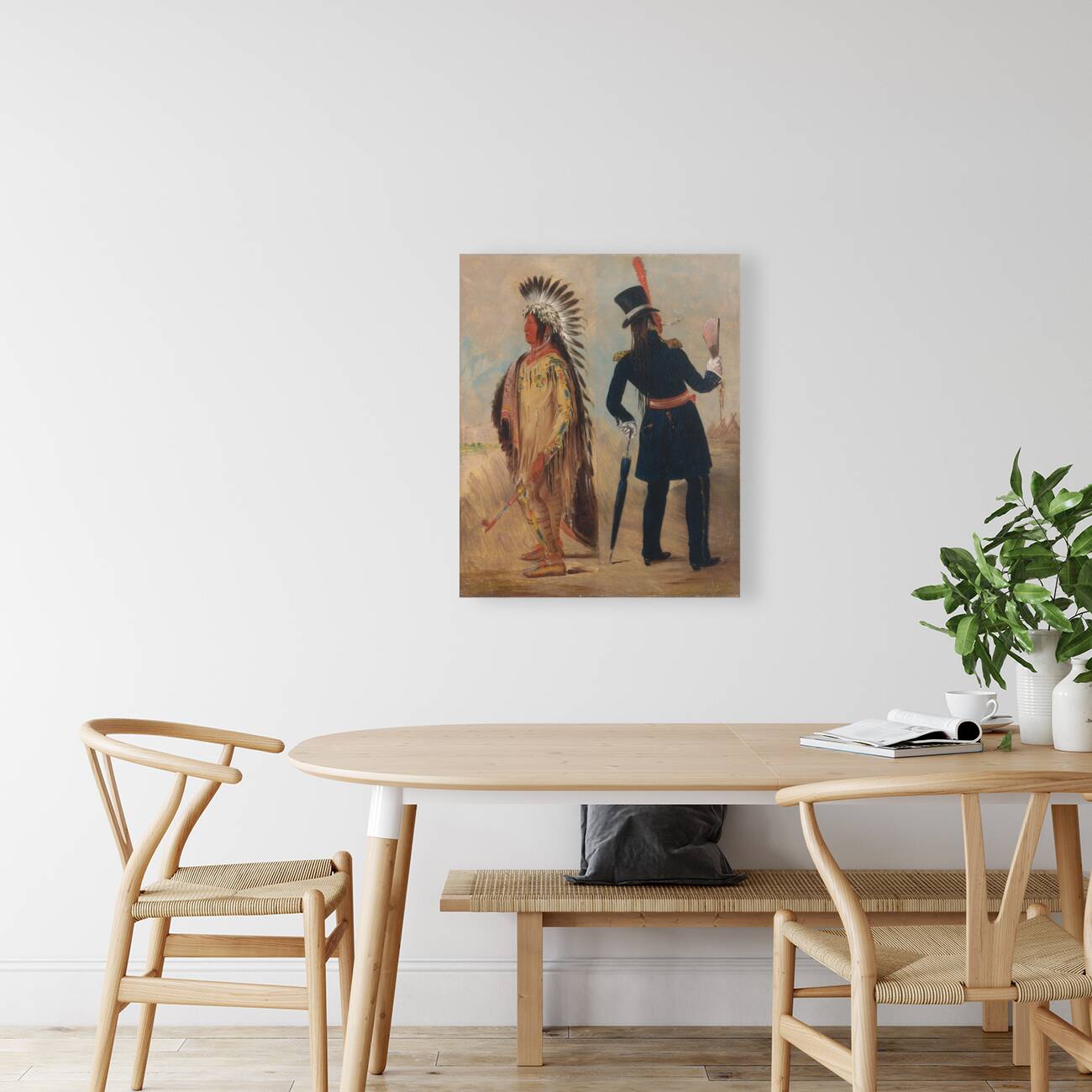 Wi-Jún-Jon Pigeon’s Egg Head The Light Going To And Returning From Washington 1837-1839 Reproduction