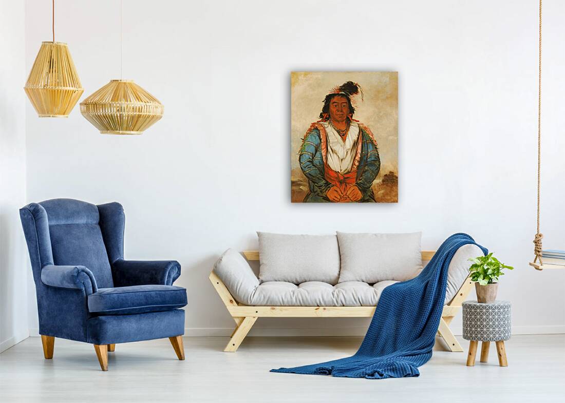 Hose-put-o-káw-gee a Brave 1834 Reproduction