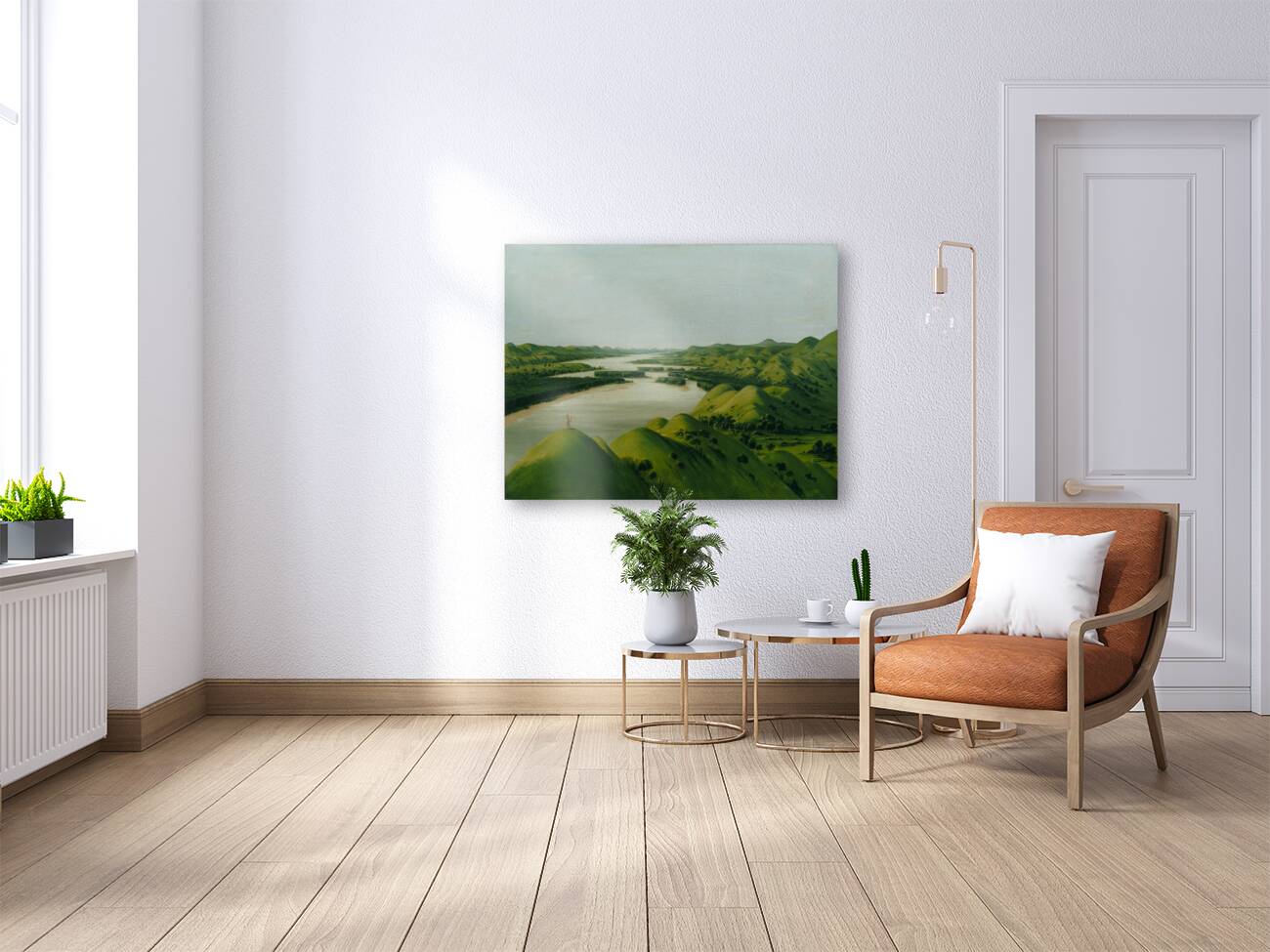 River Bluffs 1320 Miles Above St. Louis 1832 Reproduction