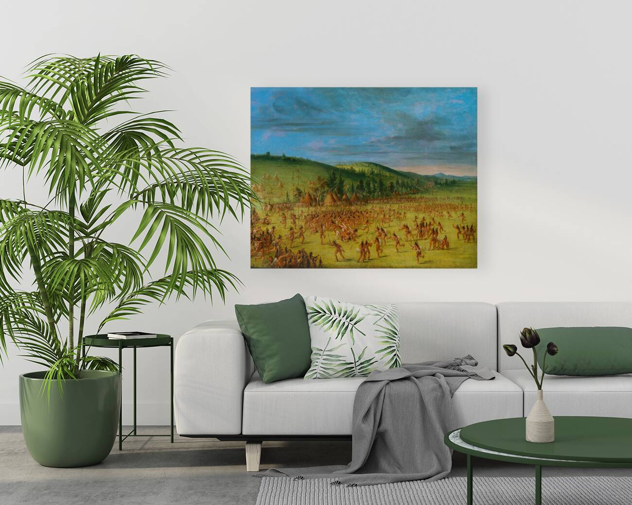 Ball-play of the Choctaw–Ball Up Reproduction