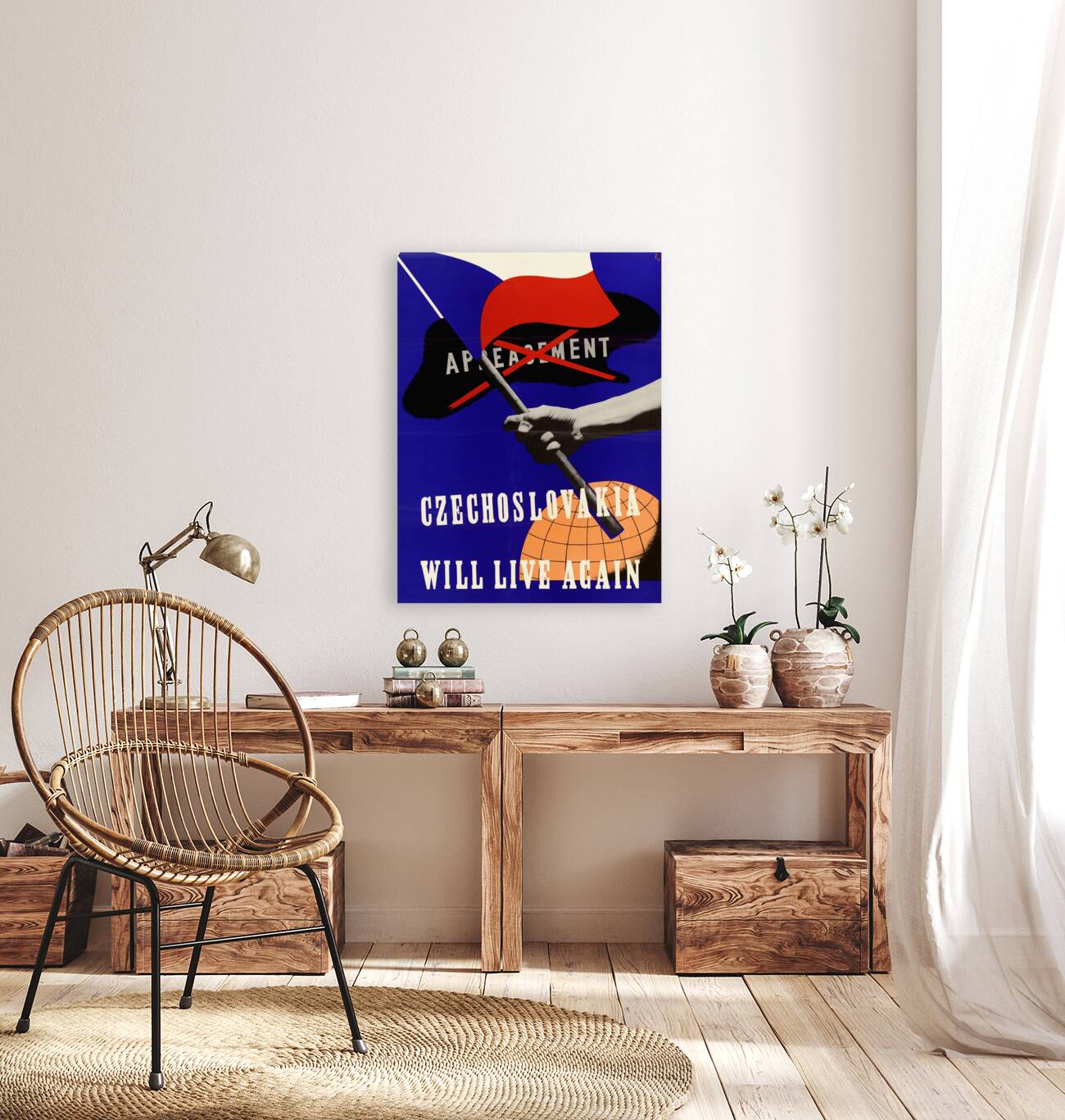 Czechoslovakia Will Live Again  Reproduction