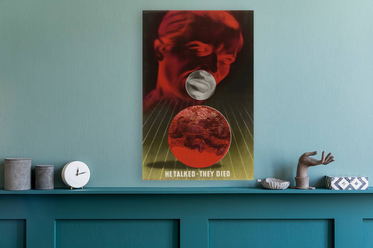 He Talked – They Died Reproduction