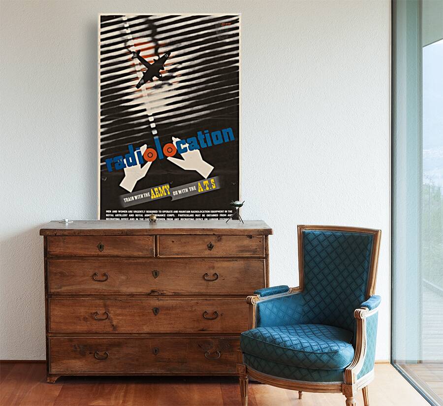 Radiolocation – Train with the Army or with the A.T.S. Reproduction