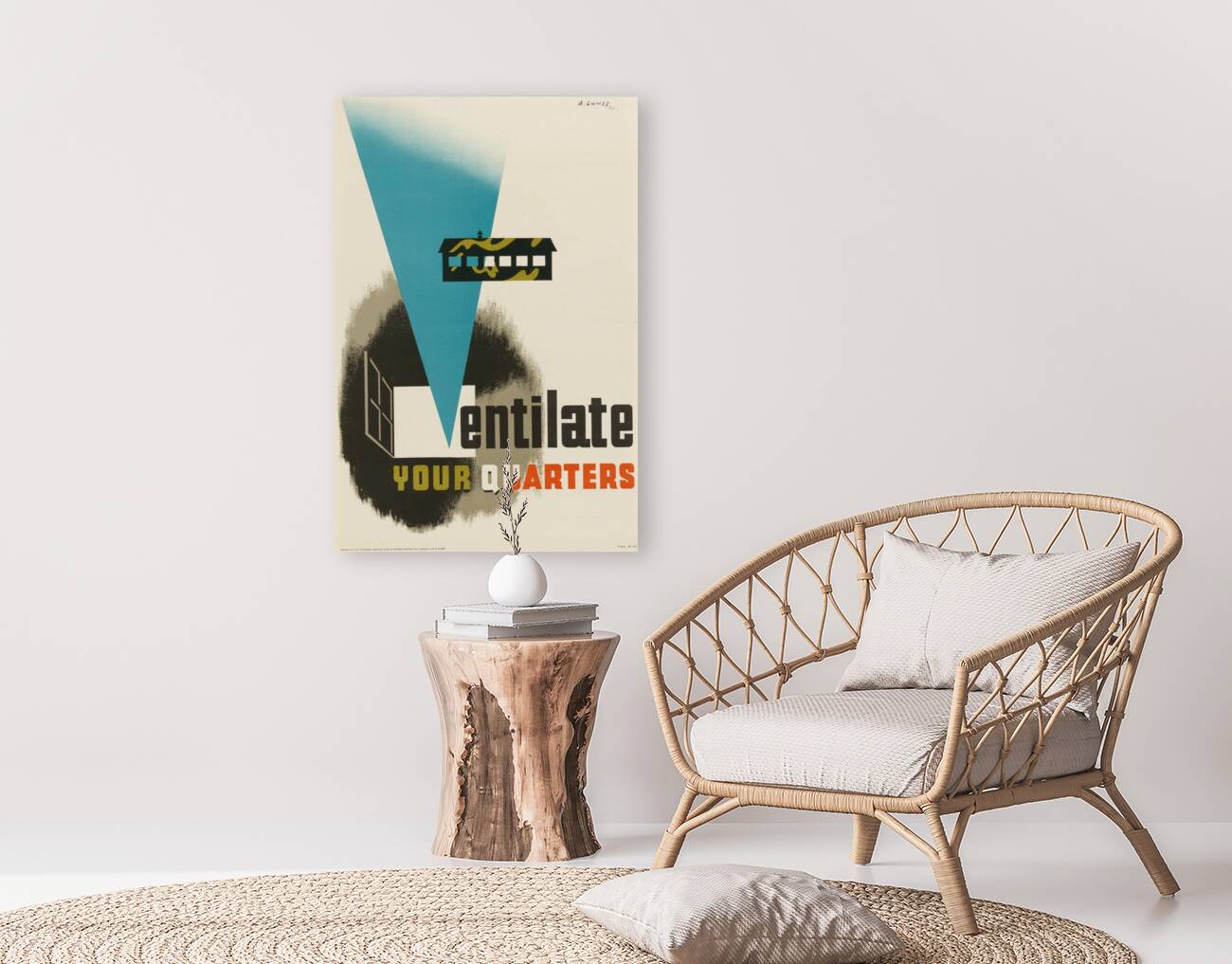 Ventilate Your Quarters Reproduction