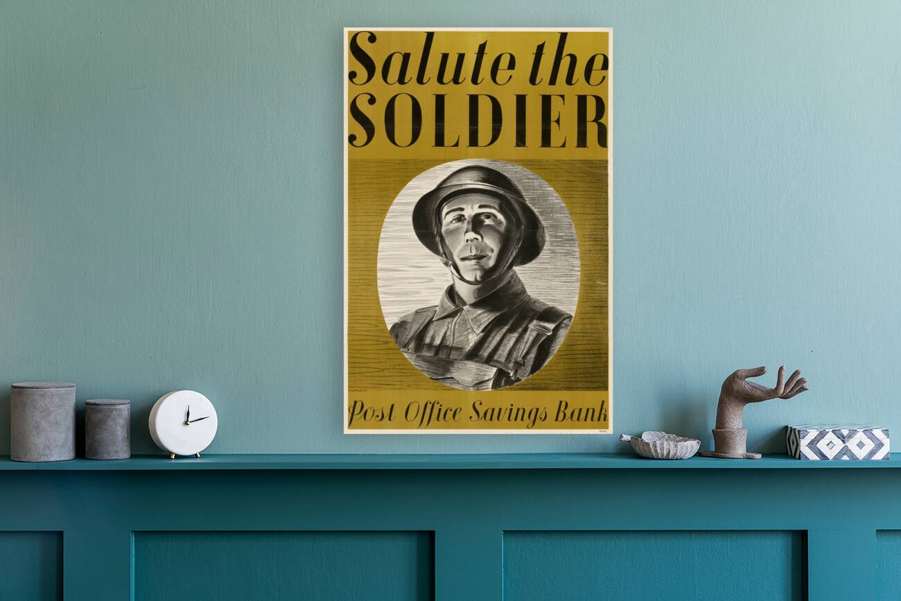 Salute the Soldier – Post Office Savings Bank Reproduction