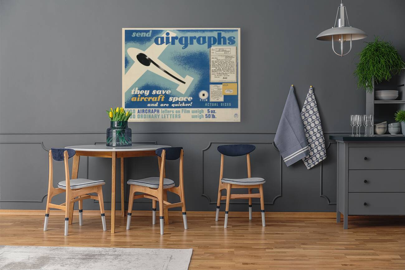 Send Airgraphs – They Save Aircraft Space and are Quicker! Reproduction