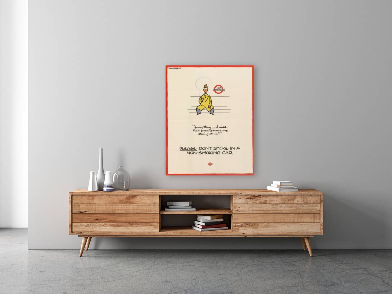 Please Don’t Smoke in a Non-Smoking Car Reproduction